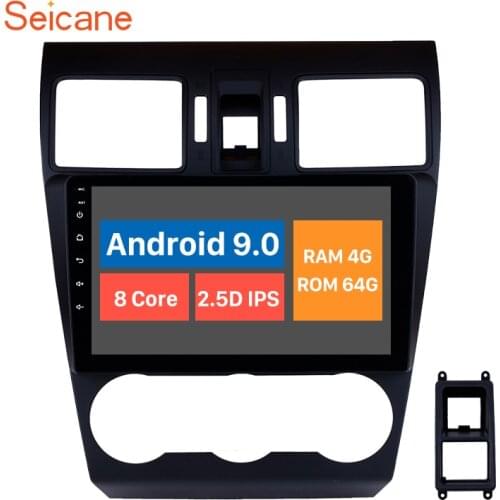 Seicane 9 inch HD Android 10.0 Wifi Car Radio Audio Stereo GPS Head Unit Multimedia Player For Subaru Forester 2014 2015 2016
