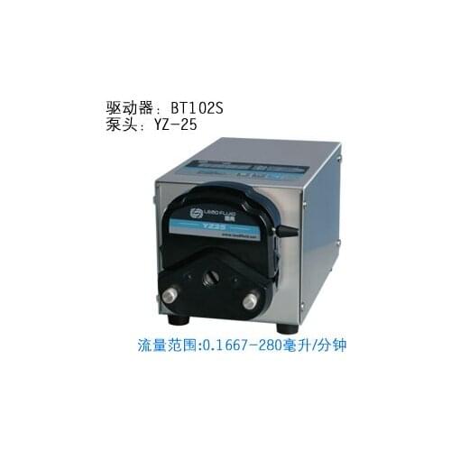 BT102S DT10-18 Industrial Medical Lab Basic Variable Speed Water Fluid Dosing Pump Dosing Peristaltic Pump 0.0002-82ml/min