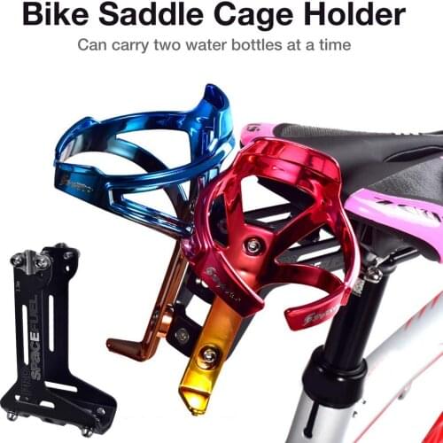 Riding Bicycle Water Bottles Holder Aluminum Alloy Durable Corrosion Resistance Lightweight Mountain Bike Saddle Cage Holder