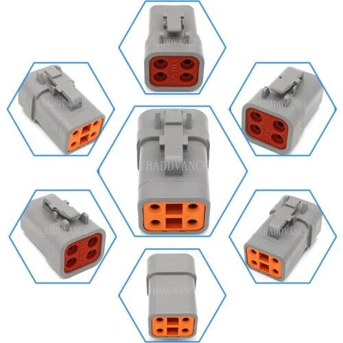 DTP06-4S 4 pin female waterproof DTP series deutsch connectors