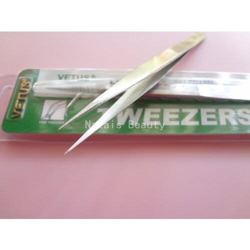 Individual Eyelash Extension Tweezers Stainless Mink Volume Eyelashes Lashes Tweezer Makeup Pinzas