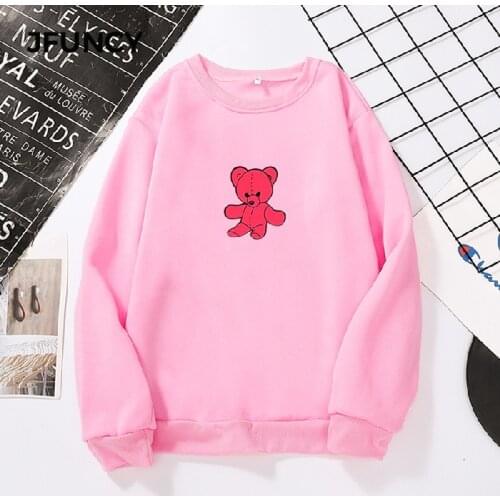 JFUNCY Mujer Sudadera Women Hoodies Oversized Autumn Sweatshirt Long Sleeve Female Clothing Woman Tops Loose Casual Pullover