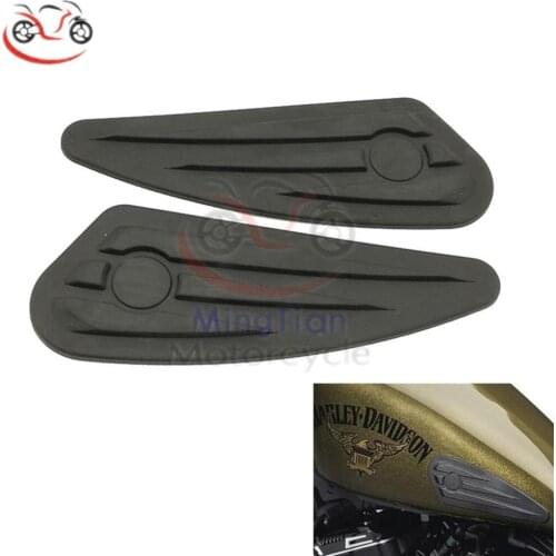 For Harley Sportster XL 883 1200 X48 Street XG750 Motorcycle Gas Tank Pads Anti Slip Grip Traction Pad Sticker Side Fuel Decals