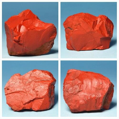 Natural 3-4cm African red jasper stone diy jewelry pendants original stone teaching specimens mineral crystal