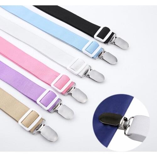 2Pcs Adjustable Elastic Mattress Cover Corner Holder Clip Bed Sheet Fasteners Straps Grippers Suspender Cord Hook Loop Clasps