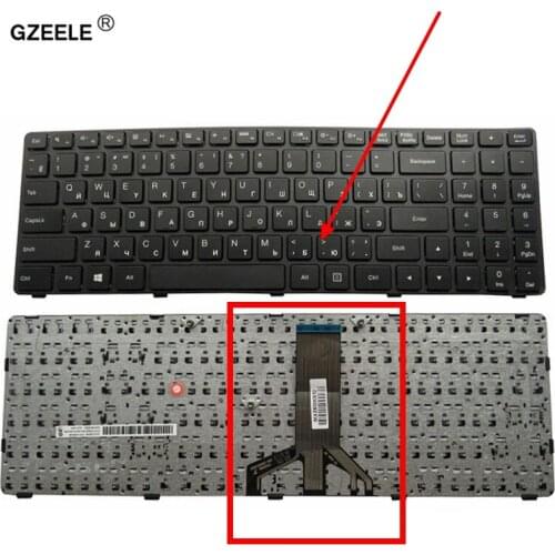 GZEELE Russian Keyboard For Lenovo 6385H-RU NB-99-6385H-LB-00-RU PK1310E1A05 SN20J78592 5N20J30763 RU
