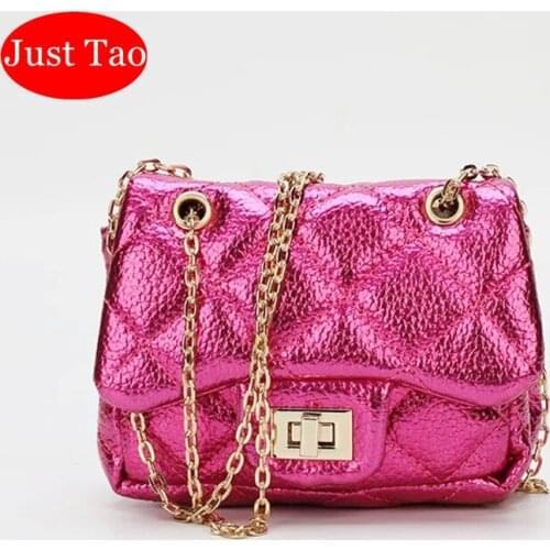 Just Tao! 13 Colors Wallets shoulder bags for Kids Girls mini purse Baby small wallets Leopard JT042