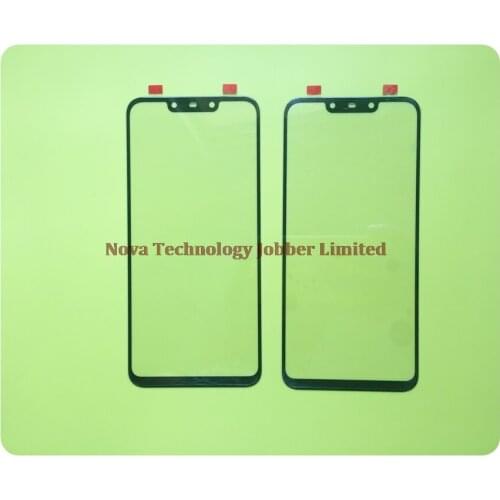 Wyieno 10Pcs/Lot Mate20 Lite Front Glass Panel For Huawei Mate 20 Lite Glass Lens Screen ( Not Touch Sensor Digitizer )
