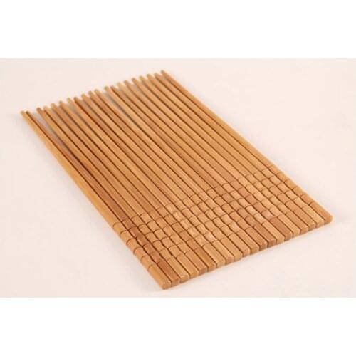 10 pairs Japanese Natural Wooden Bamboo Chopsticks Health Without Lacquer Wax Tableware Dinnerware Hashi Sushi Chinese