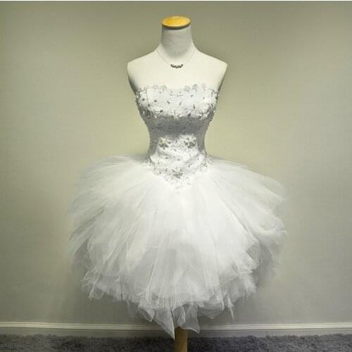 Robe cocktail 2019 Fashion Beaded Tube Top Dinner Party prom dress Costume Performance Moderator Cocktail Dresses