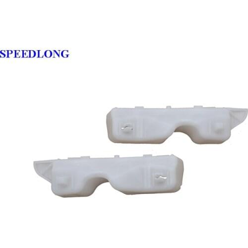 1Pair Front L & R Bumper Cover Bar Support Bracket Holder Guide for Nissan Qashqai 2007-2009