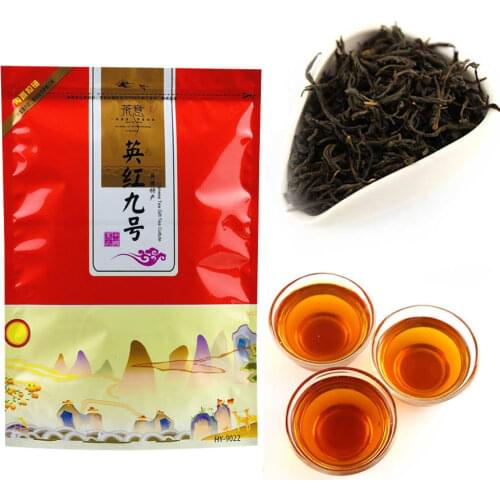 2021 3A+ Yingde Red Tea Yinghong No.9 Yingteh British Black for Lose Weight Tea Green Health Care Loss Slimming Tea 250g
