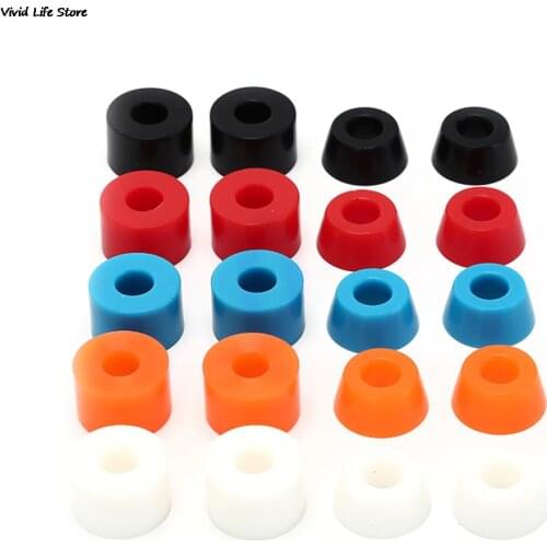 4pcs Shockproof Accessories Skateboard Bushing Truck Wheels Axle Bushings Scooter PU Cushion Dancing Longboard Skateboard