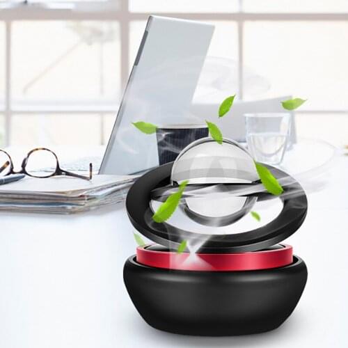 Car Solar Perfume Base Perfume Seat Decoration Creative Rotary Aromatherapy Decoration Car Accessories