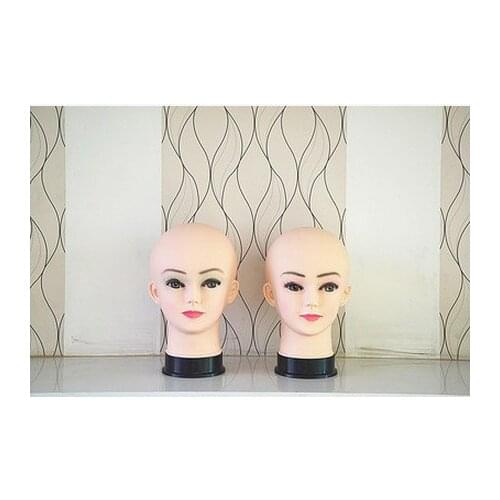 Free Shipping!! New Arrival Female PVC Head Model Head Mannequin Women On Promotion