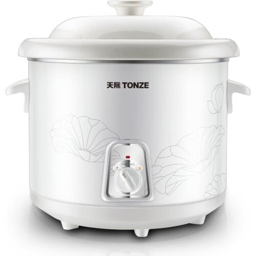 Quick stew / slow cook Porridge Soup Electric cookers White porcelain liner intelligent Porridge pot Mini sous vide cooker