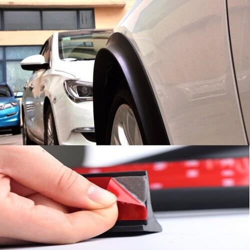 Rubber Car Wheel Eyebrow Strip 1.5m Trim Replacement Accessory Decor Edge