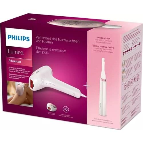 Philips Lumea BRI921/00 Prestige IPL Laser Hair Removal Tool - Satin Compact Pen With Trimmer Gift Shipping From turkey