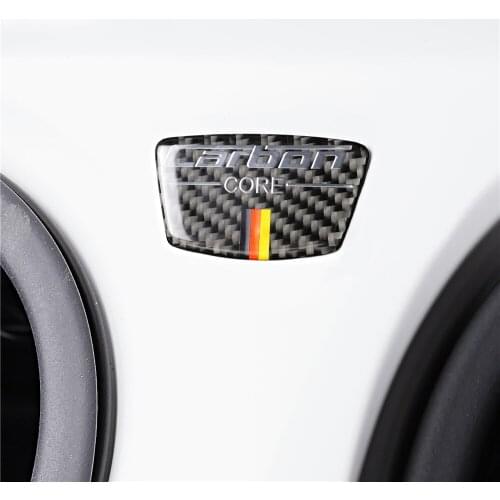 Carbon Fiber Interior Decoration Decal B Column Frame Cover Trim For Audi A3 A4 A5 A6 A7 Q7 Q5 SQ5 8R 2009-2017 Car Stickers