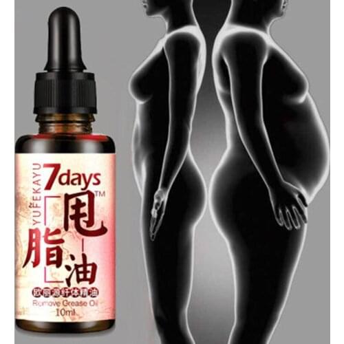 Slimming Products Body Fat Loss Massage Essential Oil Weight Loss Promote Fat Burn Thin Waist Skin Care Treatment 10ml Slim Oil