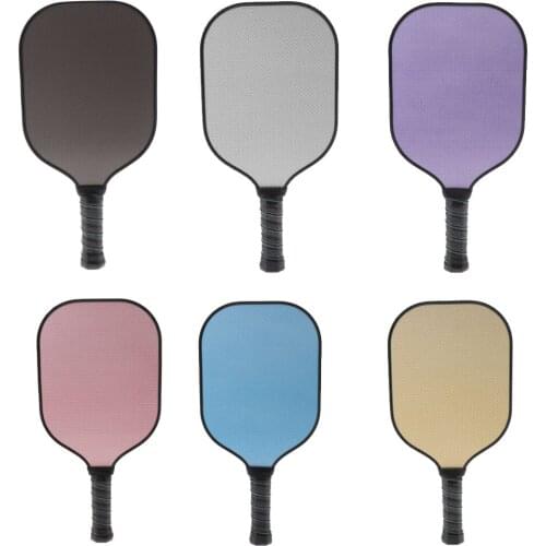 Pickleball Paddle Racket - Carbon Fiber & Honeycomb Composite Core - suit for Adults Teens Kids Indoor Outdoor Game Playing