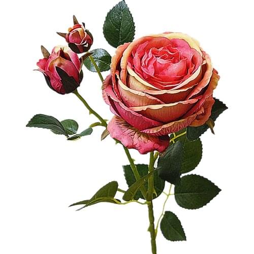 Luxury large rose peony Artificial Flowers for wedding decorations white fake Flower roses fleur artificielle flores