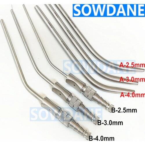 Dental Aspirator Ferguson Frazier Suction Tube Aspirator suction dental suction tube Surgical Laboratory Tube 2.5mm/3mm/4mm