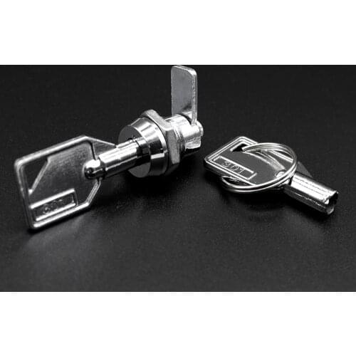 Drawer Tubular Cam Lock For Door Mailbox Cabinet Cupboard w/2 Keys
