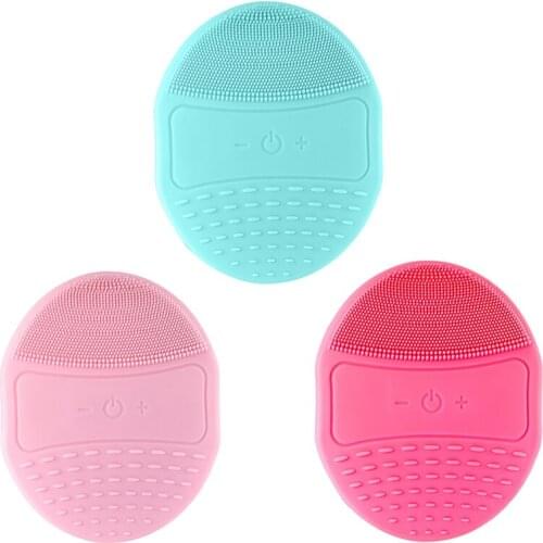 Waterproof Electric Silicone Facial Massage Cleancer Face Cleaner USB