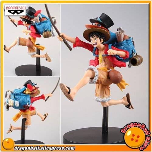 Japan Anime "ONE PIECE" Original Banpresto Mania Produce Collection Figure - Monkey.D.Luffy