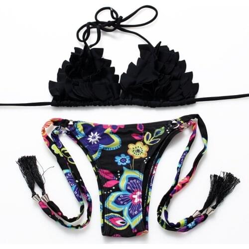 BANDEA Sexy Bikini Swimwear Women Push Up Swimsuit Bandage Bikini Set Brazilian Summer Beach Bathing Suits female Biquini Print