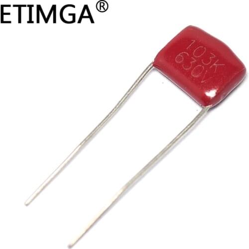 10PCS/LOT CBB Capacitor 630V 103K 10NF 0.01uf 630V/103 Polypropylene Film Capacitor