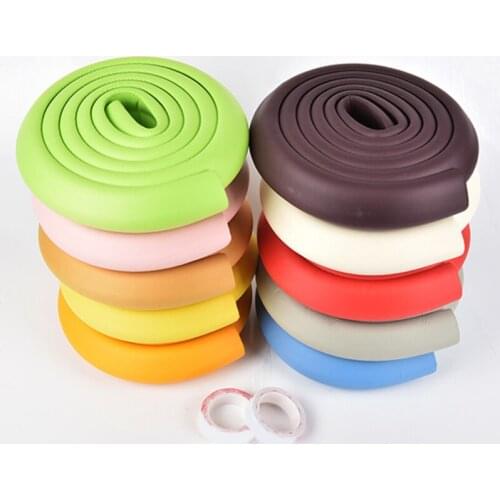 2M Children Protection Table Guard Strip Baby Safety Products Glass Edge Furniture Horror Crash Bar Corner Foam Bumper Collision