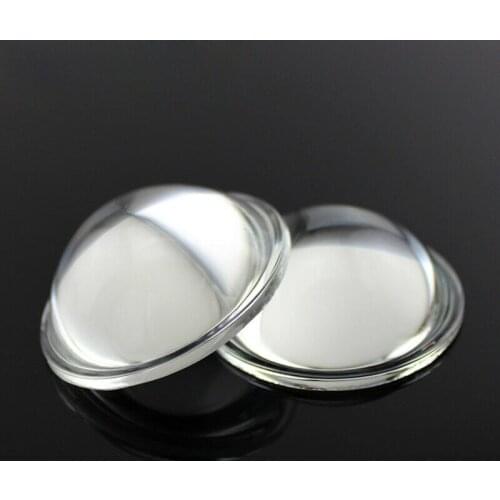 4pcs Optical Aspheric Plano-convex Lens for Projectors Condenser Lens LED Light Optical Glass