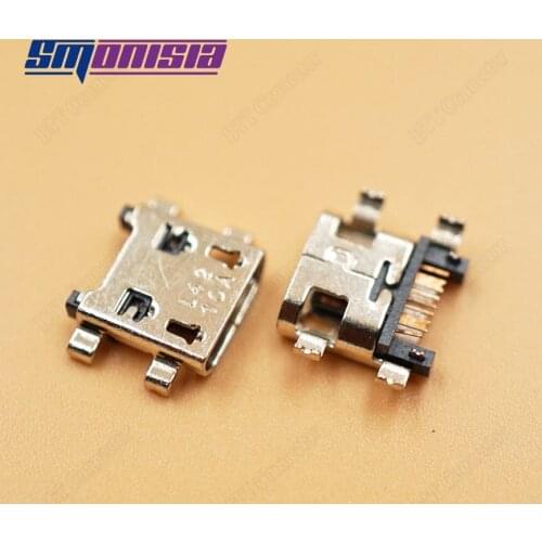 Smonisia 5pcs Original Mobile Phone Charging Jack USB Plug Connector For Samsung I8262D/I8268/I829