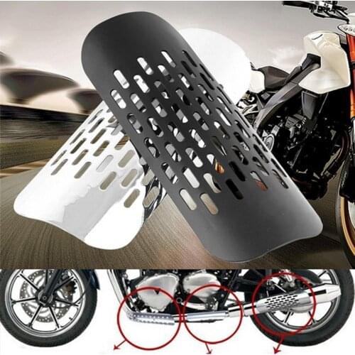 85% Hot Sales!!! Motorcycle Motorbike Exhaust Pipe Heat Shield Cover Guard Protector Accessories Exhaust protector