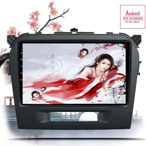 2Din Android 10.0 Car Radio GPS Navigation For SUZUKI GRAND VITARA 2016-2020 RAM 6GB+ROM 128GB Car Multimedia Player Auto Stere