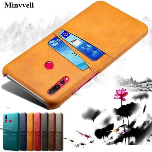 Case For Huawei Nova 4 3 3i 2s 2 Plus 5 5i pro 6 6E Card Slot Cover PU Leather+PC Cases For Huawei Nova 3i P Smart Plus 2019