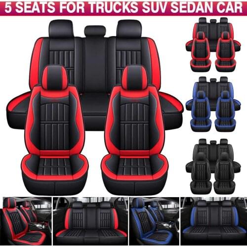 PU Leather Car Seat Cover Cushion for BMW f10 E46 g30 for Ford Golf 4 for VW/passat B5 B8 golf 5 for peugeot 206 307 407 308