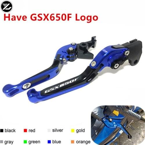 For SUZUKI GSX650F GSX 650F GSX650 GSX 650 F 2008-2015 CNC Adjustable Folding Extendable Motorcycle Brake Clutch Levers