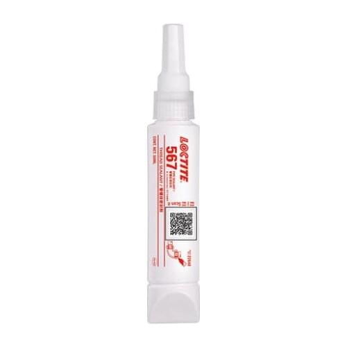 Loctite 567 water pressure pipeline high temperature resistant tapered pipe thread sealant liquid raw material belt 50ML