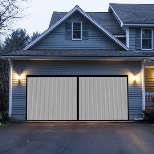 Large Size Magnetic Garage Door Curtain Custom Size Mosquito Net Anti Fly Insect Screen Used In Pavilions Balconies Outdoor Tent