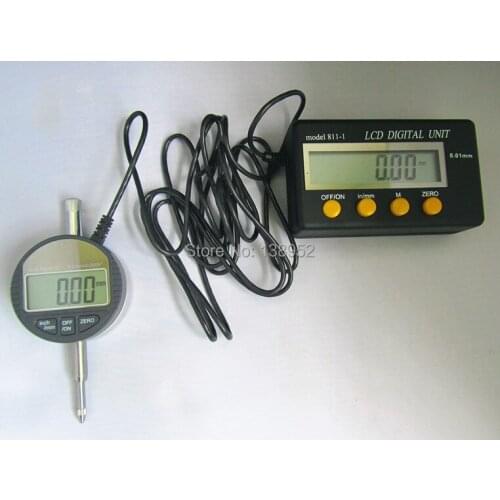 Some express free 811-1 LCD Display Unit 0.01mm digital display unit with digital indicator 0-12.7*0.01mm