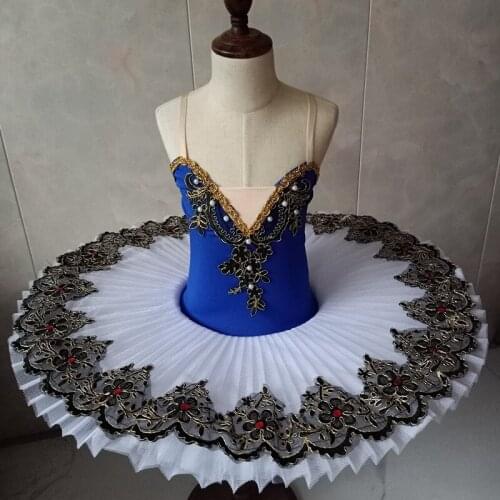 New Style Professional Ballet Tutu Kids Girls Adults Pancake Tutu Dance Giselle Paquita Ballet Costume Ballerina Ballet Dress