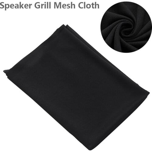 Mayitr New 1.6x0.5M Speaker Grill Cloth Stereo Gille Fabric Speaker Mesh Cloth Dustproof