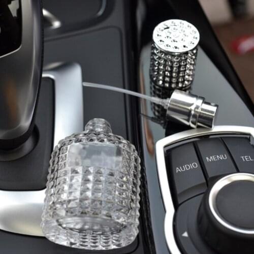 New Style Pineapple Portable Glass Perfume Bottle With Spray Empty With Atomizer U2JD