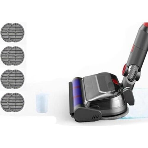 Mop For Dyson Electric Mopping Vacuum Brush Cleaner Cleaning Cloth For Dyson V7 V8 V10 V11 V15 Replaceable Parts