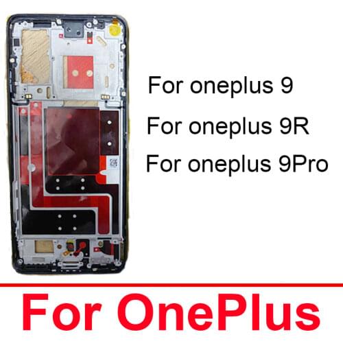 Back Cover Battery Door Housing Bezel For OnePlus 1+ 9 Middle Frame Housing Replacement Parts