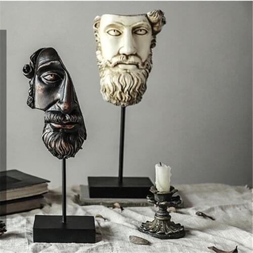 Creative Abstract Character Model Ornaments Figure Decoration Home Decorations Accessories Special Gif