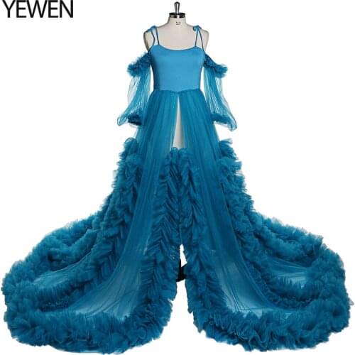 YEWEN Long Sleeve Wedding Dresses